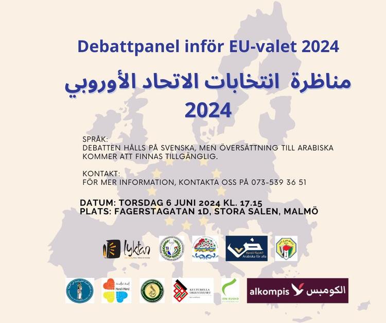  Debattpanel inför EU-valet 2024