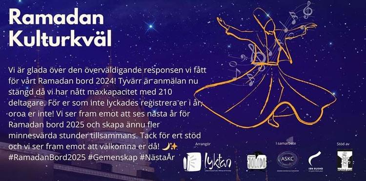 Ramadan Kulturkväll